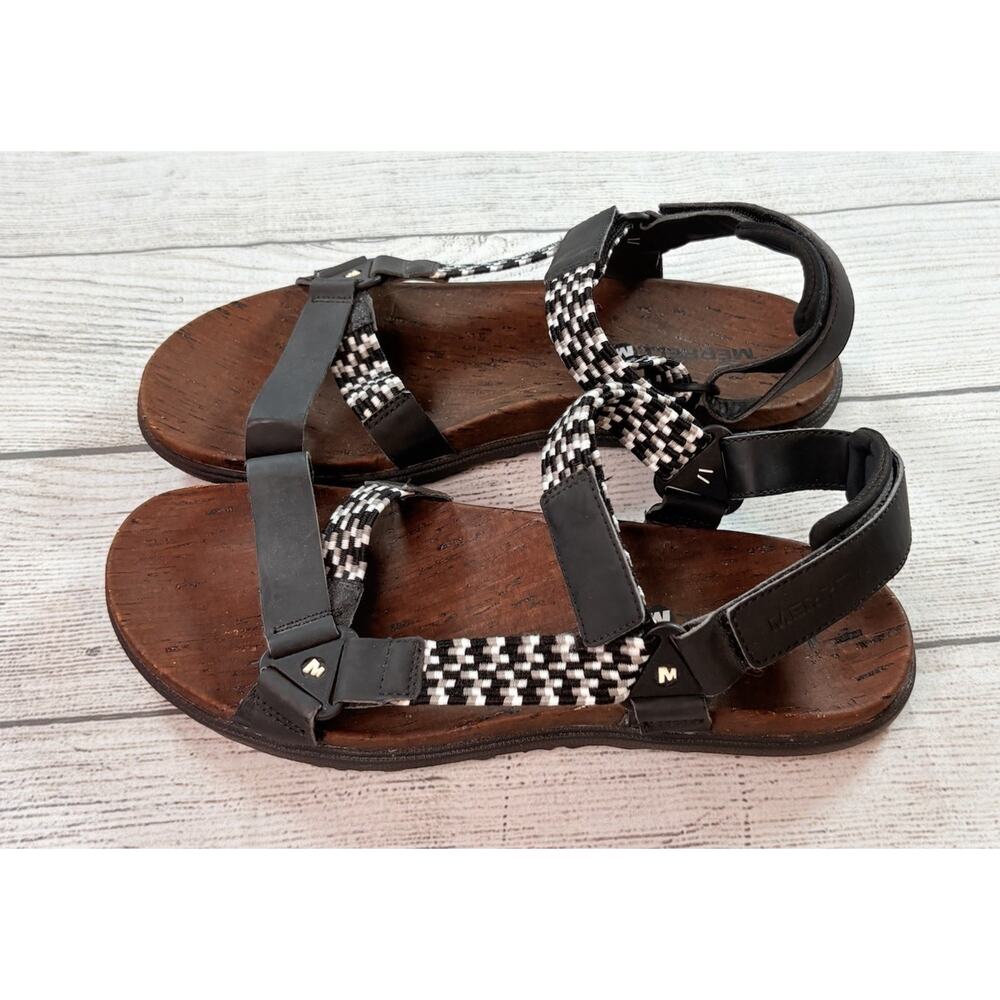 Merrell Womens Around Town Suncue Woven Strappy Sandals Hiking Size 9 - Picture 2 of 9